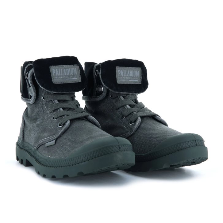 Dámské Boty Palladium Baggy Tmavě Šedé | CZ JYQ-71L